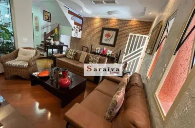 Sobrado com 3 dormitórios à venda, 247 m² por r$ 1.350.000,00 - jardim copacabana - são bernardo do campo/sp