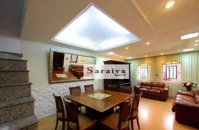 Sobrado com 3 dormitórios à venda, 238 m² por r$ 1.333.000 - barcelona - são caetano do sul/sp
