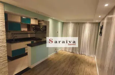 Apartamento à venda, 59 m² por r$ 280.000,00 - parque são vicente - mauá/sp