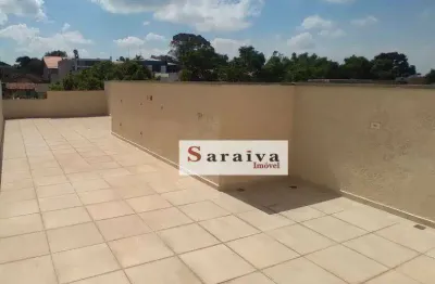 Cobertura com 3 dormitórios à venda, 150 m² por r$ 610.000 - paraíso - santo andré/sp