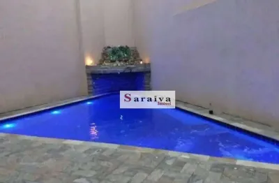 Sobrado com 3 dormitórios à venda, 400 m² por r$ 800.000 - utinga - santo andré/sp