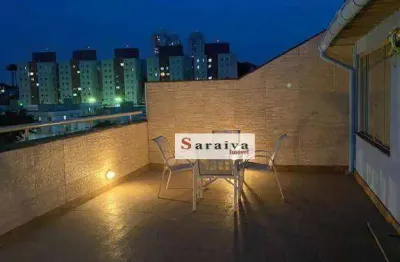 Cobertura com 2 dormitórios à venda, 128 m² por r$ 465.000,00 - suíço - são bernardo do campo/sp
