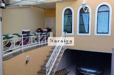 Sobrado com 4 dormitórios à venda, 140 m² por r$ 830.000,00 - vila scarpelli - santo andré/sp
