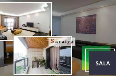 Apartamento com 4 dormitórios à venda, 220 m² por r$ 1.400.000,00 - vila dayse - são bernardo do campo/sp
