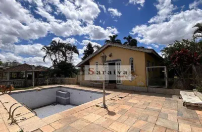 Chácara com 3 dormitórios à venda, 6000 m² por r$ 1.225.000,00 - pouso alegre - ribeirão pires/sp