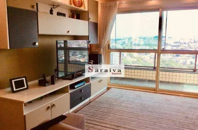 Apartamento com 4 dormitórios à venda, 186 m² por r$ 1.170.000,00 - rudge ramos - são bernardo do campo/sp