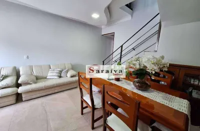 Cobertura com 5 dormitórios à venda, 198 m² por r$ 1.100.000,00 - jardim do mar - são bernardo do campo/sp