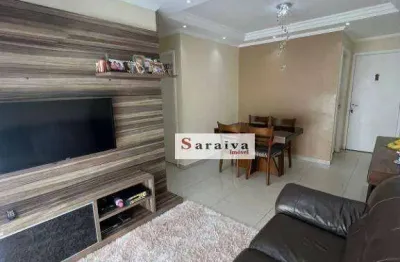 Apartamento com 2 dormitórios à venda, 54 m² por r$ 370.000 - conjunto residencial pombeva - são bernardo do campo/sp