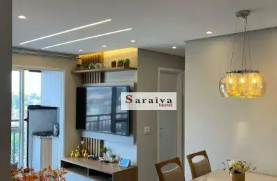 Apartamento com 2 dormitórios à venda, 48 m² por r$ 530.000,00 - centro - são bernardo do campo/sp