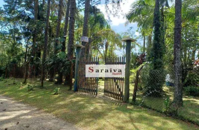 Chácara com 3 dormitórios à venda, 4234 m² por r$ 586.000,00 - parque das garças - santo andré/sp