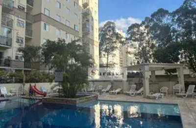 Apartamento com 2 dormitórios para alugar, 50 m² por r$ 2.600,00/mês - planalto - são bernardo do campo/sp