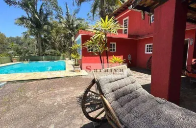 Chácara com 7 dormitórios à venda, 4205 m² por r$ 3.360.000,00 - vila balneária - são bernardo do campo/sp