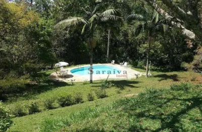 Chácara com 4 dormitórios à venda, 27450 m² por r$ 3.800.000,00 - loteamento m dos colibris - embu-guaçu/sp