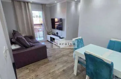 Apartamento com 3 dormitórios à venda, 72 m² por r$ 560.000 - centro - são bernardo do campo/sp