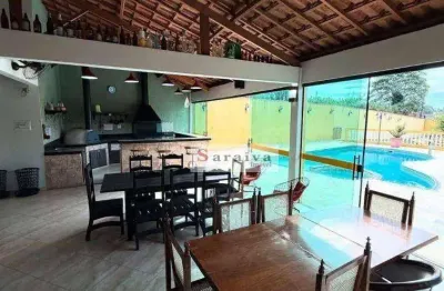 Chácara com 3 dormitórios à venda, 2000 m² por r$ 1.280.000,00 - chácara recreio internacional - suzano/sp