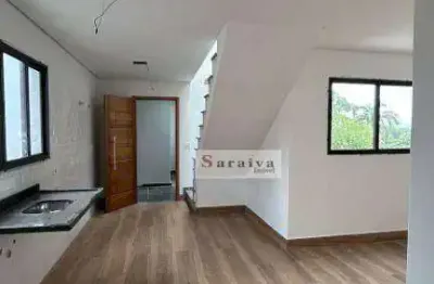 Cobertura com 2 dormitórios à venda, 104 m² por r$ 740.000,00 - jardim hollywood - são bernardo do campo/sp