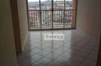 Apartamento com 2 dormitórios à venda, 55 m² por r$ 320.000 - taboão - diadema/sp