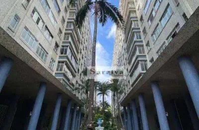 Apartamento com 1 dormitório à venda, 57 m² por r$ 480.000,00 - aparecida - santos/sp