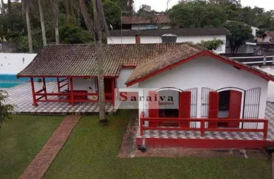 Chácara com 2 dormitórios à venda, 900 m² por r$ 760.000,00 - jardim clube de campo - santo andré/sp