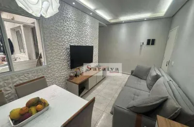 Apartamento com 3 dormitórios à venda, 75 m² por r$ 440.000 - vila camilópolis - santo andré/sp
