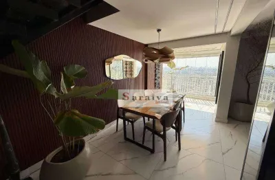 Cobertura com 2 dormitórios à venda, 126 m² por r$ 1.330.000,00 - centro - são caetano do sul/sp