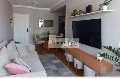 Apartamento com 3 dormitórios à venda, 73 m² por r$ 535.000,00 - centro - são bernardo do campo/sp