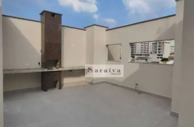 Cobertura duplex com 2 dormitórios à venda, 120 m² por r$ 670.000 - vila baeta neves - são bernardo do campo/sp