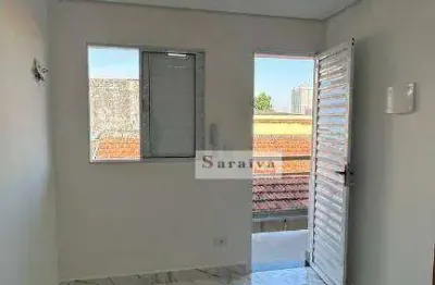 Kitnet com 1 dormitório para alugar, 11 m² por R$ 1.550,00/mês - Jardim Hollywood - São Bernardo do Campo/SP