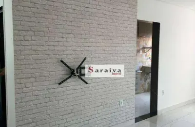 Kitnet com 1 dormitório para alugar, 35 m² por r$ 1.587,68/mês - jardim hollywood - são bernardo do campo/sp