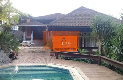 Casa com 3 dormitórios à venda, 2100 m² por r$ 2.700.000,00 - itaipu - niterói/rj