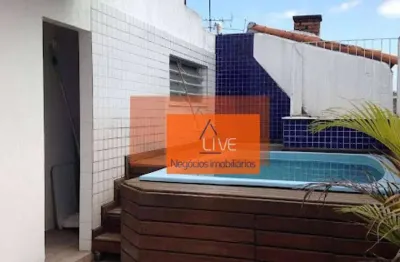 Cobertura com 3 dormitórios à venda, 170 m² por r$ 940.000,00 - icaraí - niterói/rj