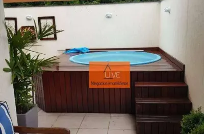 Live vende - cobertura com 2 dormitórios à venda, 130 m² por r$ 720.000 - maria paula - niterói/rj