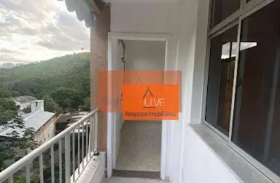 Live vende: apartamento com 2 quartos, varanda, vaga e lazer, 72 m² por r$ 360.000 - santa rosa - niterói/rj