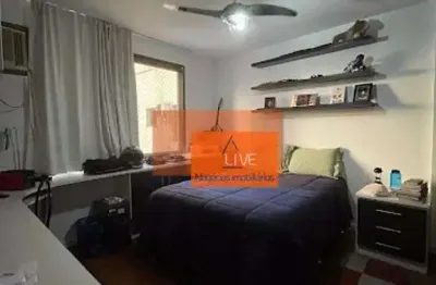 Live vende: excelente apartamento com 3 quartos, 2 vagas, varanda, lazer, 183 m² por r$ 1.300.000 - icaraí - niterói/rj