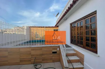 Cobertura com 2 dormitórios à venda, 179 m² por r$ 850.000,00 - icaraí - niterói/rj