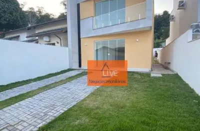 Casa com 3 dormitórios à venda, 110 m² por r$ 650.000,00 - itaipu - niterói/rj