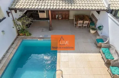 Casa espetacular com 4 quartos à venda, 214 m² por r$ 1.490.000 - itaipu - niterói/rj