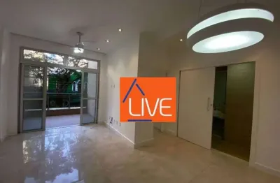 Live vende: ótimo apartamento com 2 quartos, suíte, varanda, vaga, 1 quadra da praia, 80 m² por r$ 860.000 - icaraí - niterói/rj