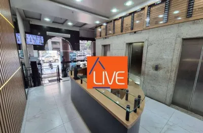 Live vende sala comercial em excelente localização, toda reformada e mobiliado.