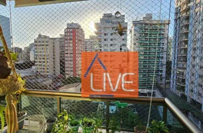 Live vende: ótimo apartamento com 2 quartos, suíte, varanda, 2 vagas, 85 m² por r$ 630.000 - icaraí - niterói/rj