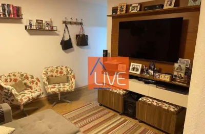 Live vende: apartamento reformado 73m², 3 quartos 1 suíte , vaga.