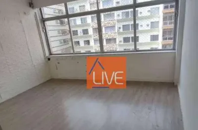 Live vende: excelente sala, 60 m², 1 vaga na escritura.