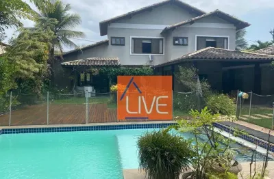 Casa com 5 dormitórios à venda, 400 m² por r$ 3.400.000,00 - piratininga - niterói/rj
