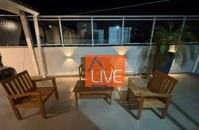 Cobertura com 3 dormitórios à venda, 114 m² por r$ 650.000,00 - barreto - niterói/rj
