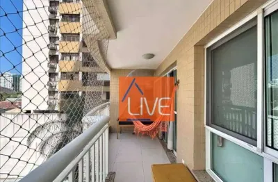 Live vende: ótimo apartamento com 3 quartos, varanda, vaga, lazer, 105 m² por r$ 1.100.000 - icaraí - niterói/rj