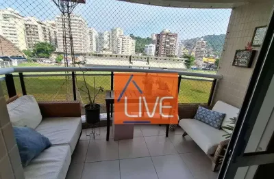 Live vende: excelente apartamento, 2 quartos, 1 suite, 1 vaga,  78m², área nobre de jardim icaraí;
