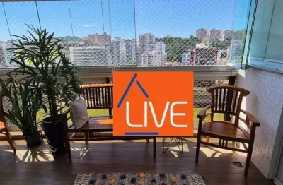 Live vdende: excelente apartamento, 2 quartos, 1 suíte, 1 vaga, 70m²