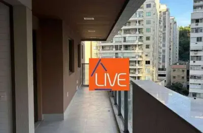 Live vende: excelente apartamento com 3 suítes, varanda, 2 vagas, 124 m² por r$ 1.690.000 - icaraí - niterói/rj