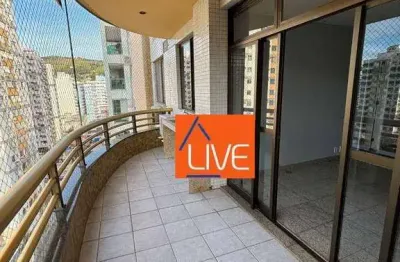Live vende: excelente apartamento com 3 quartos, vaga, lazer, varanda, 111 m² por r$ 998.000 - icaraí - niterói/rj