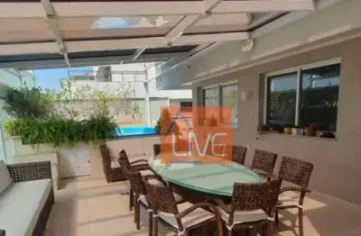 Live vende : cobertura com 3 quartos sendo 1 suite,3 banheiros, piscina à venda, 230 m² por r$ 2.999.000 - icaraí - niterói/rj